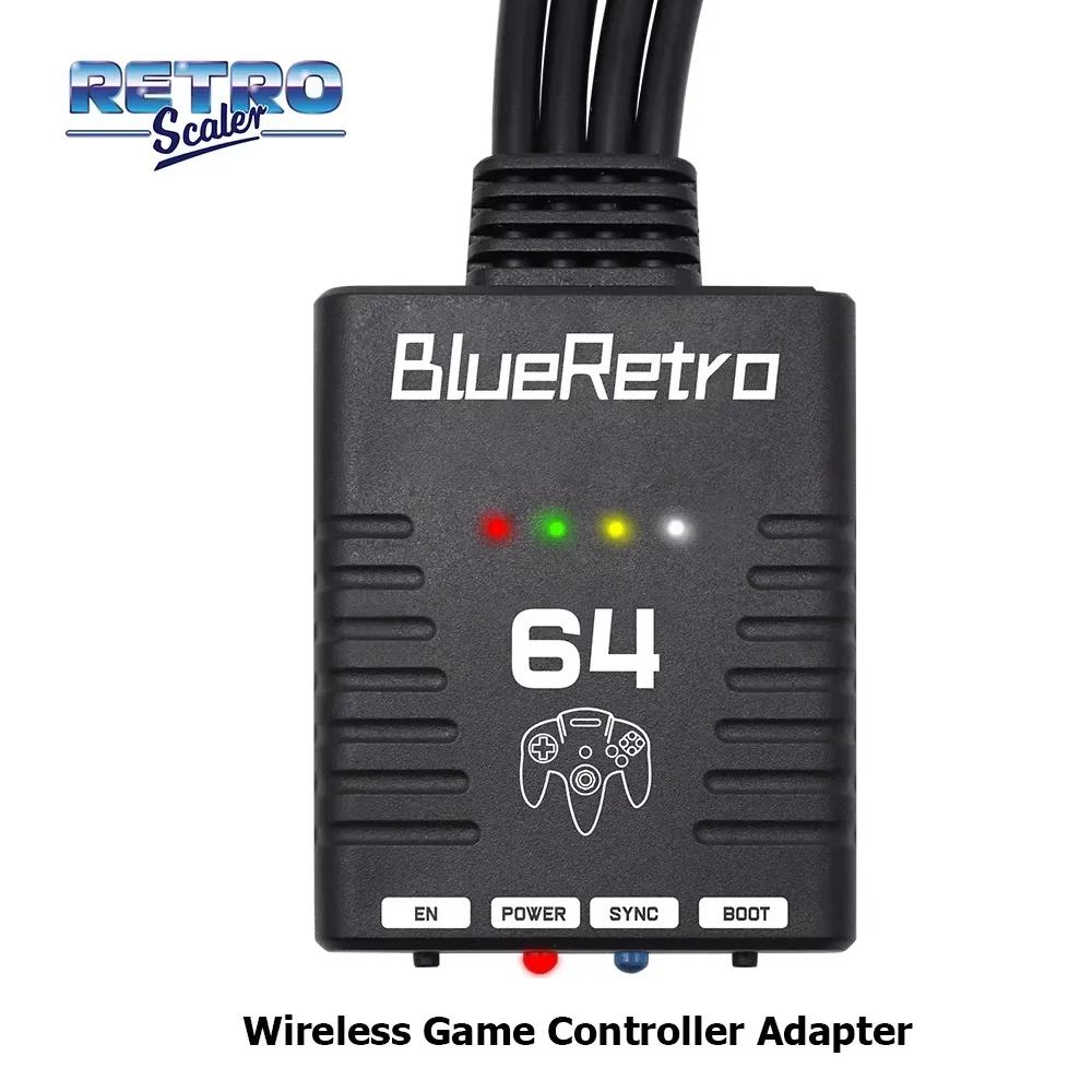 Adaptateur de contrôleur de jeu sans fil RetroScaler BlueRetro pour Console Nintendo 64 N64, prise e