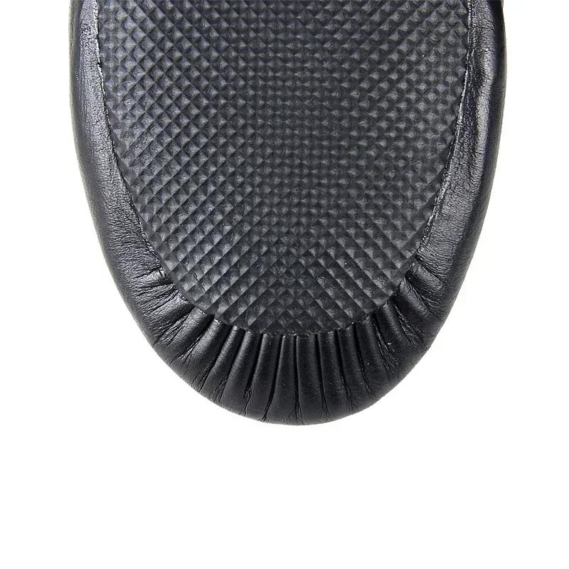 Chaussures de danse Jazz en cuir véritable chaussures pour enfants pour hommes et femmes chaussures