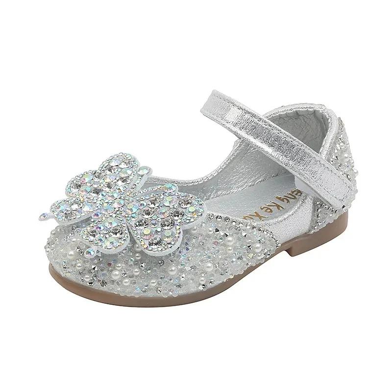 Chaussures simples pour enfants printemps-été, version enfant, chaussures de danse pour filles avec