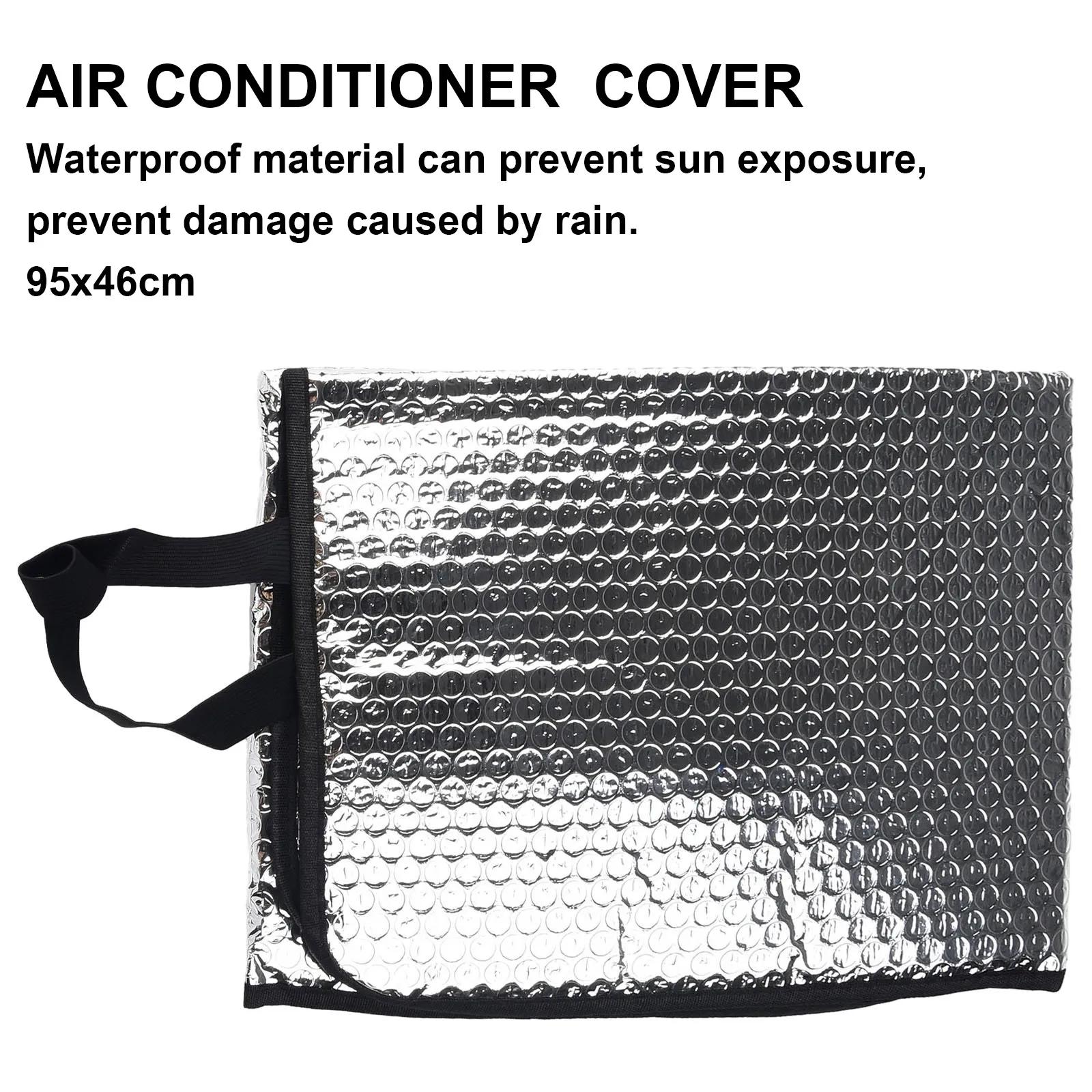 Housse de nettoyage pour climatisation extérieure, 46x95CM, Anti-pluie, Anti-poussière, Anti-neige,