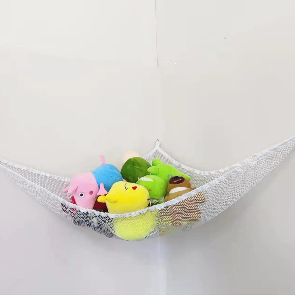 Filet hamac pour chambre d'enfant, 1 pièce, jouets animaux en peluche, support de rangement