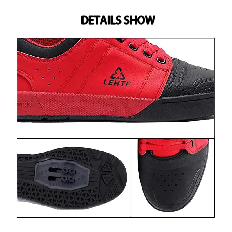 LEHTF Chaussures d'équitation verrouillables pour hommes et femmes, chaussures de trekking respirant