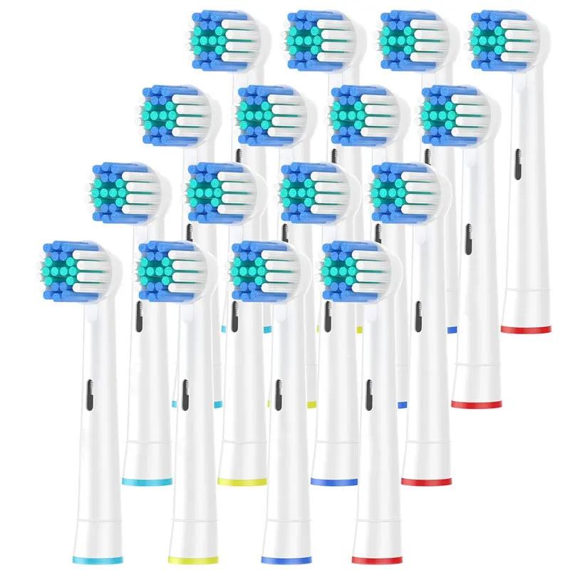 Tête de brosse à dents Compatible avec la brosse à dents électrique Oral b Braun, têtes de brosse de