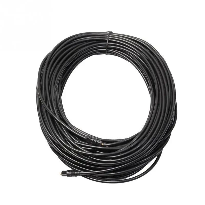 Câble Audio optique numérique plaqué or pour Toslink, 1m 1.5m 2m 3/5m 10m 15m 20m SPDIF MD DVD, câbl