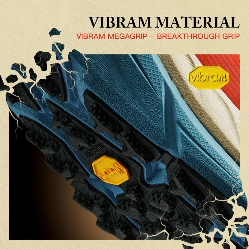 Chaussures de trail QIAODAN ShanShen 2.0 avec plaque en carbone pour hommes 2025 – Baskets de randon