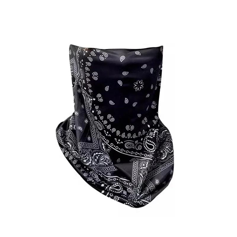 Masque de protection solaire Punk pour hommes et femmes, écharpe d'oreille, visage, cou, protection