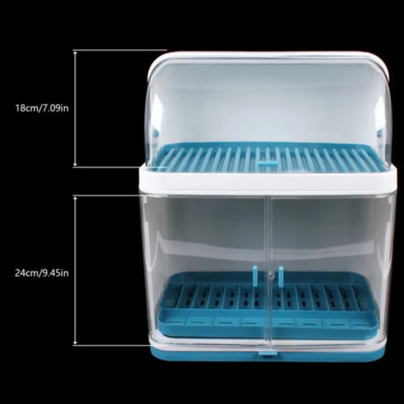Couverts de cuisine à 2 couches T1, séchage de la vaisselle T1 avec couvercle
