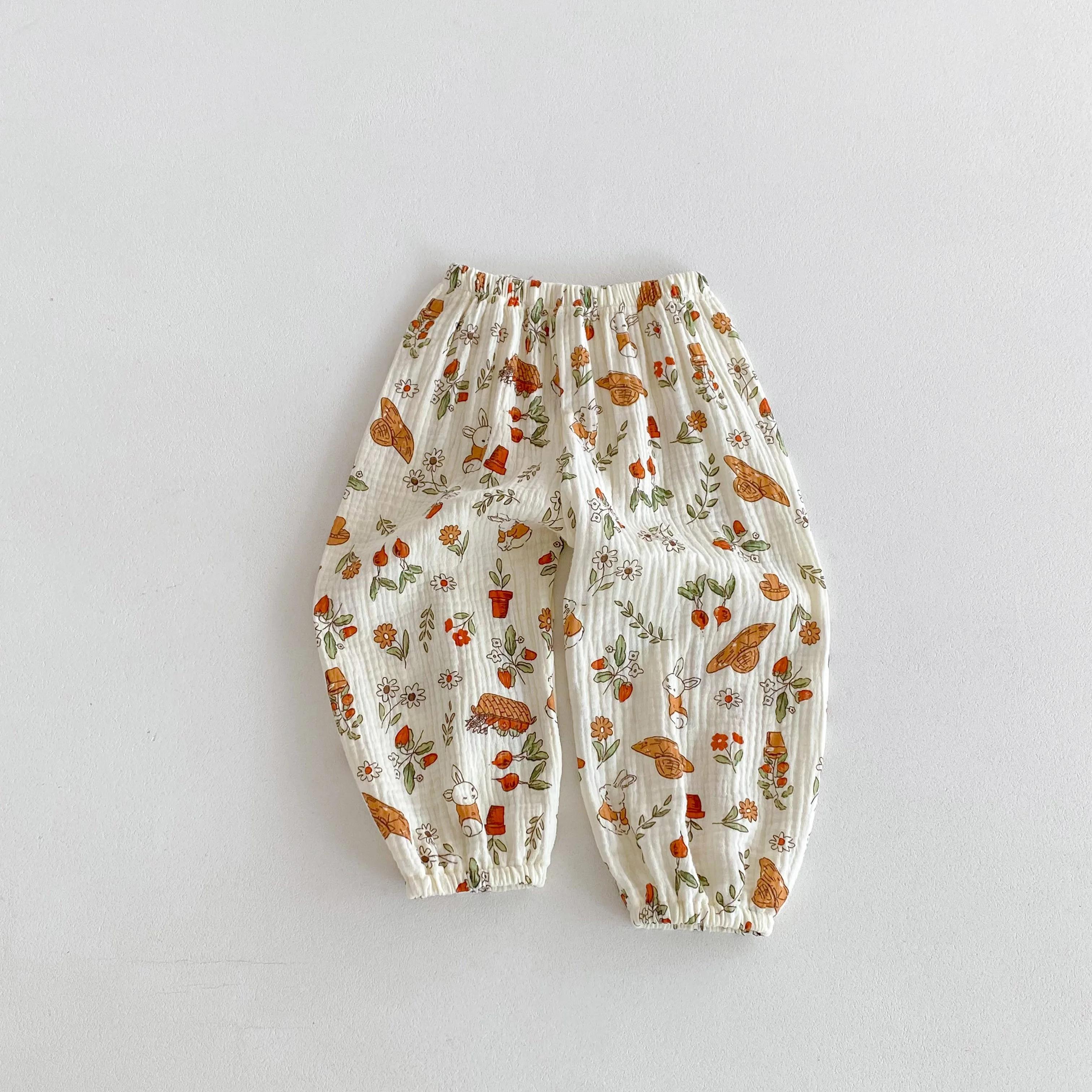 Viser anti-moustiques pour enfants, vêtements d'été, nouveau style, floral fjadt, décontracté, sarou