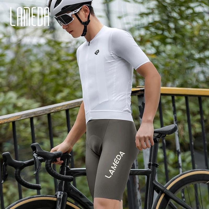 LAMEDA-Bavoirs de cyclisme professionnels pour hommes, collants de vélo de route, pantalons courts d