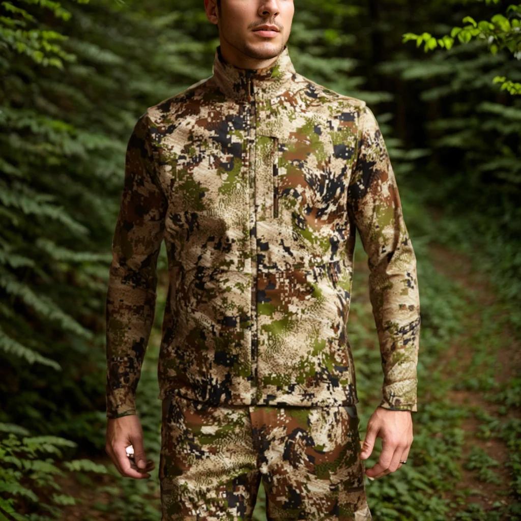 Ainfad-Gilet de chasse imperméable et coupe-vent Solomon pour hommes, vêtements de plein air