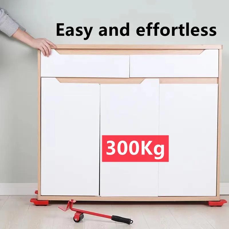 Ensemble de rouleaux de Transport mobiles pour meubles, retrait, levage, ensemble d'outils mobiles,