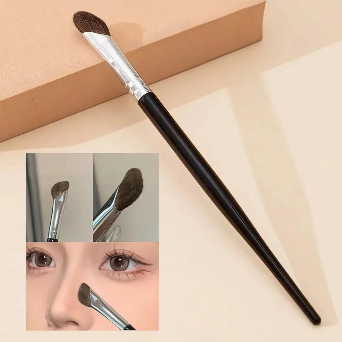 Pinceau d'ombre antarctique 3D pour contour du visage, brosse de maquillage, blush à tête douce, sur