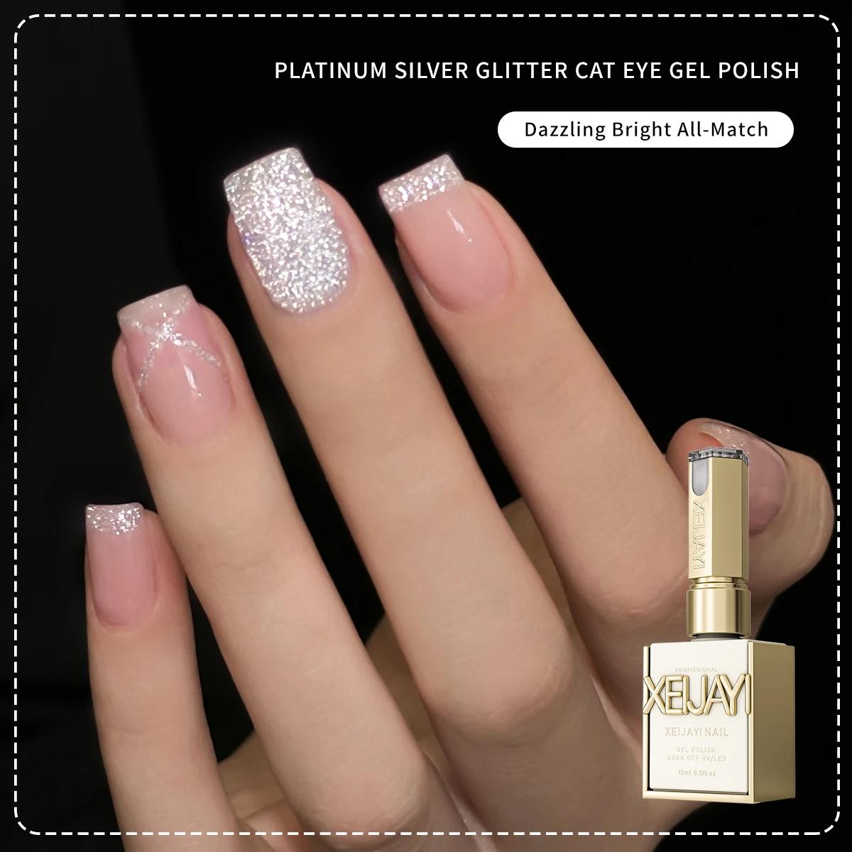 15ML arc-en-ciel oeil de chat vernis à ongles Gel photothérapeutique tremper les ongles Gel magnétiq