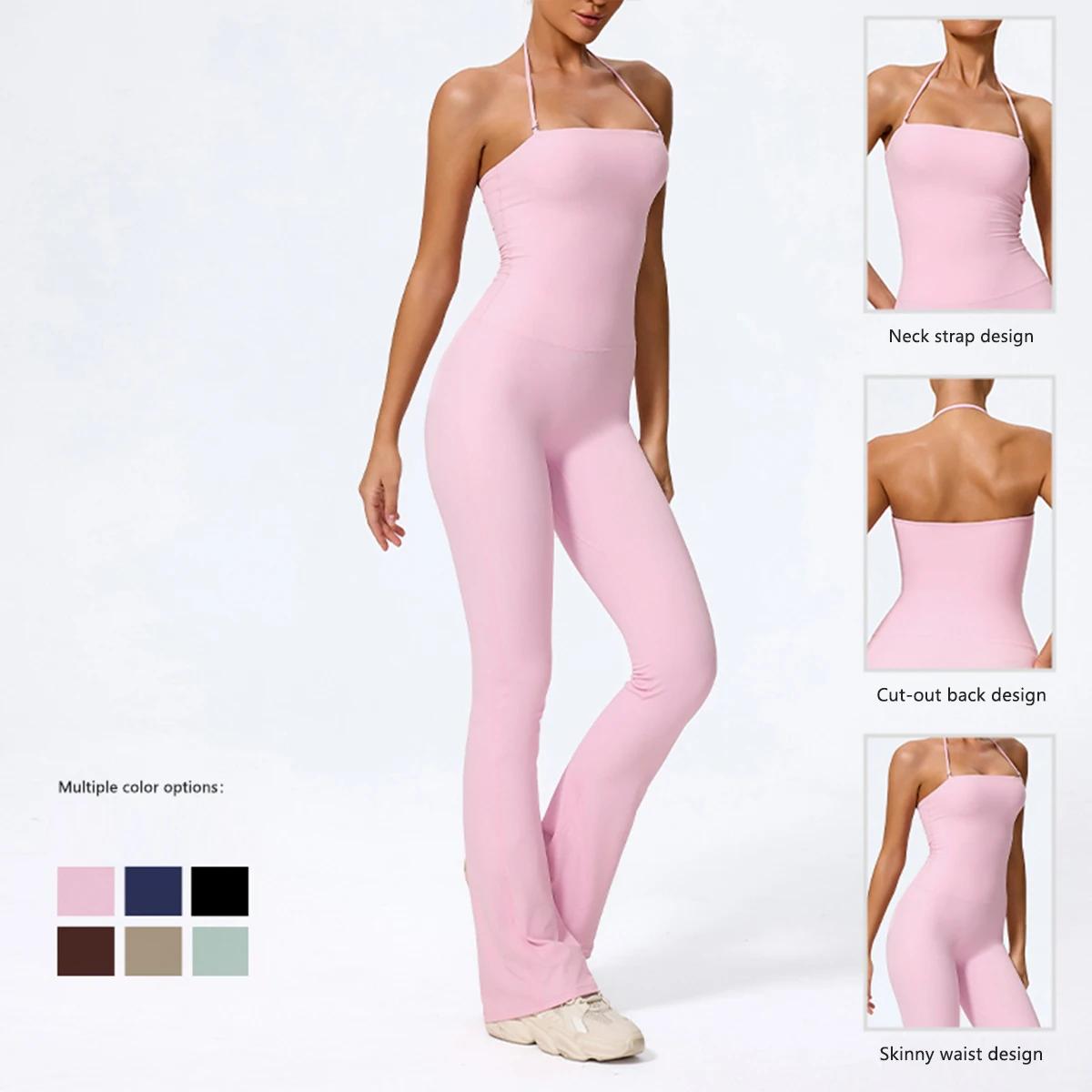 Costume Yoga une pièce sans manches femme - Ensemble gymnastique Fitness body Push up entraînement