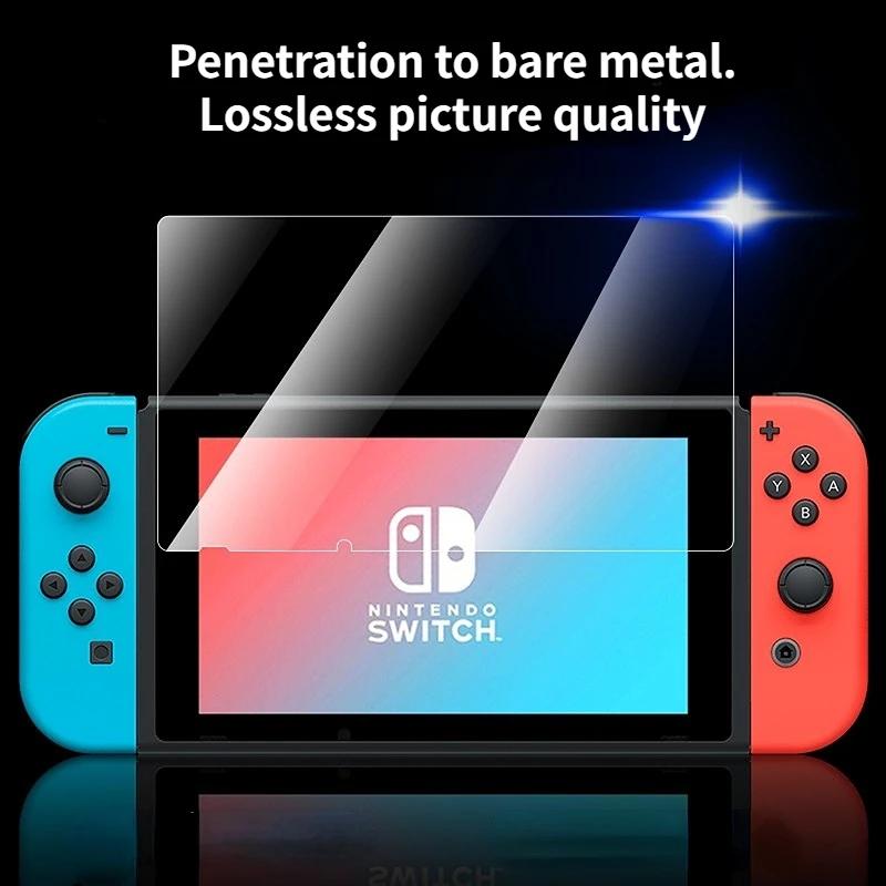 Film protecteur d'écran en verre OLED pour Nintendo Switch Lite, accessoires de protection, verre Gu
