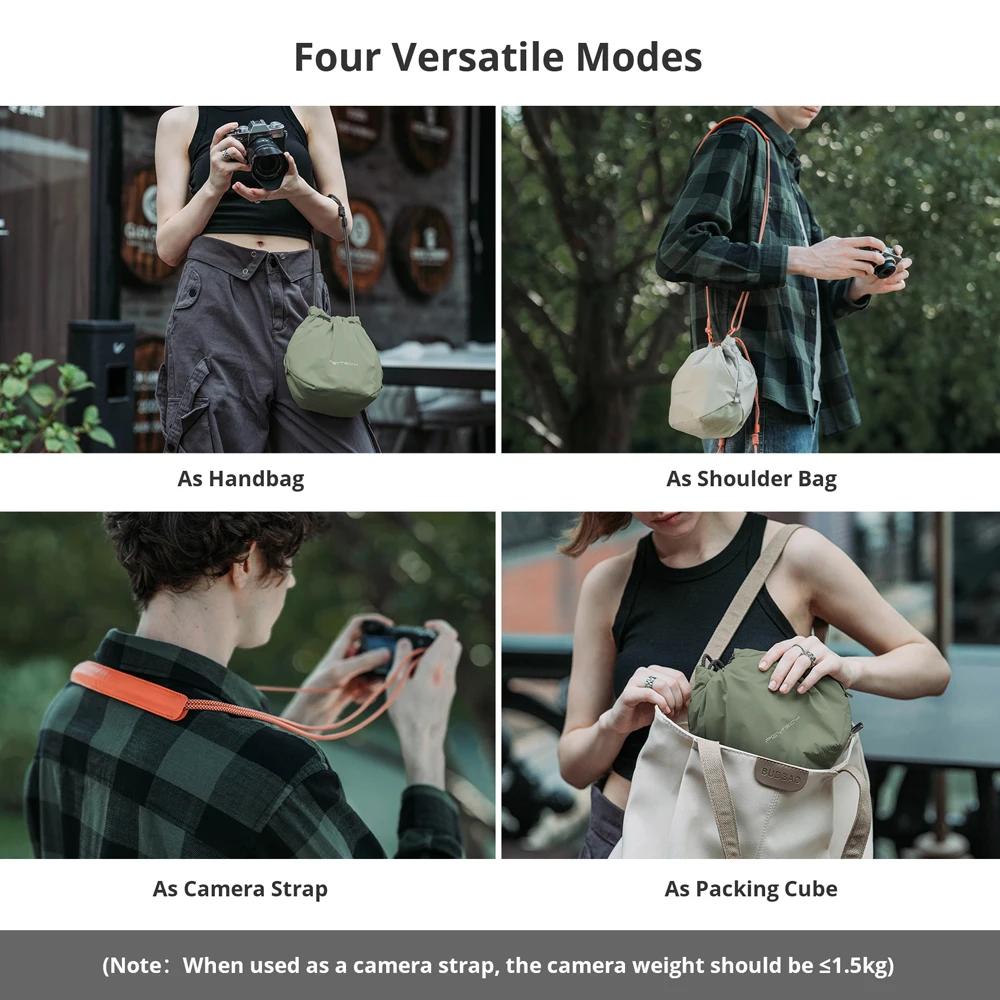 IcalYTECH-Sac de proximité pour appareil photo sans miroir OneGo, étui pour appareil photo, objectif