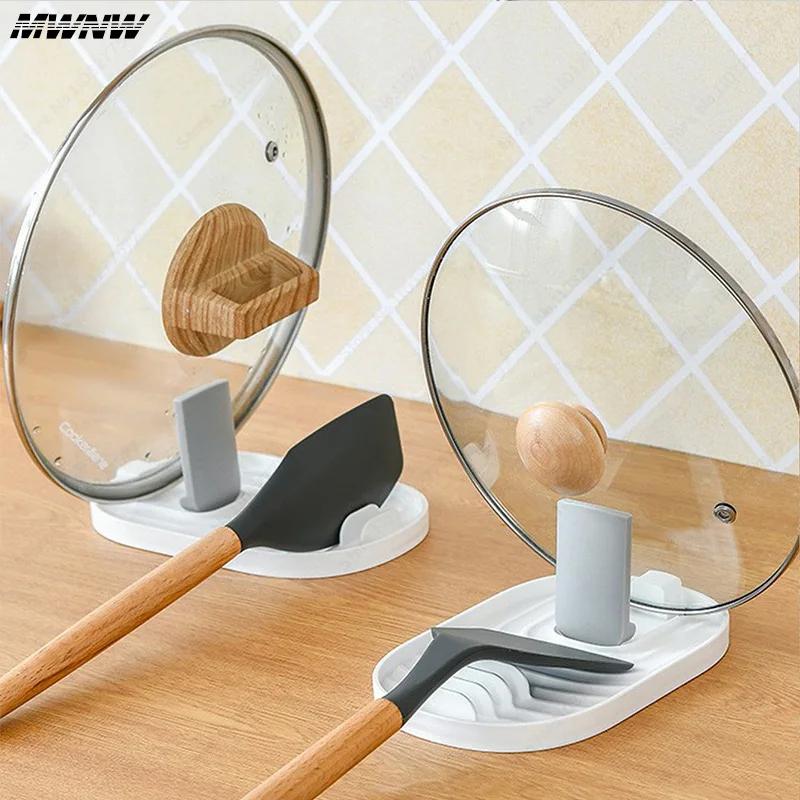 Porte-Pot pliable polychrome de Style nordique, 1 pièce, couvercle de pelle, support de rangement, u