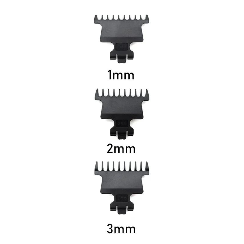Peigne limite pour tondeuse à cheveux professionnelle, 3 pièces, protections universelles pour Mades
