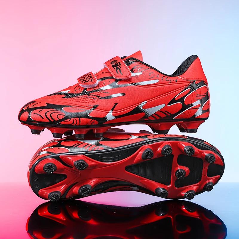 Nouveaux hommes enfants bottes de Football ultralégers garçons chaussures de Football professionnell