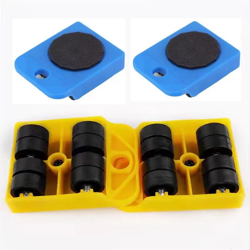 Nouveau dispositif de déplacement de barre de roue de rouleau de levage de meubles robuste aide de l