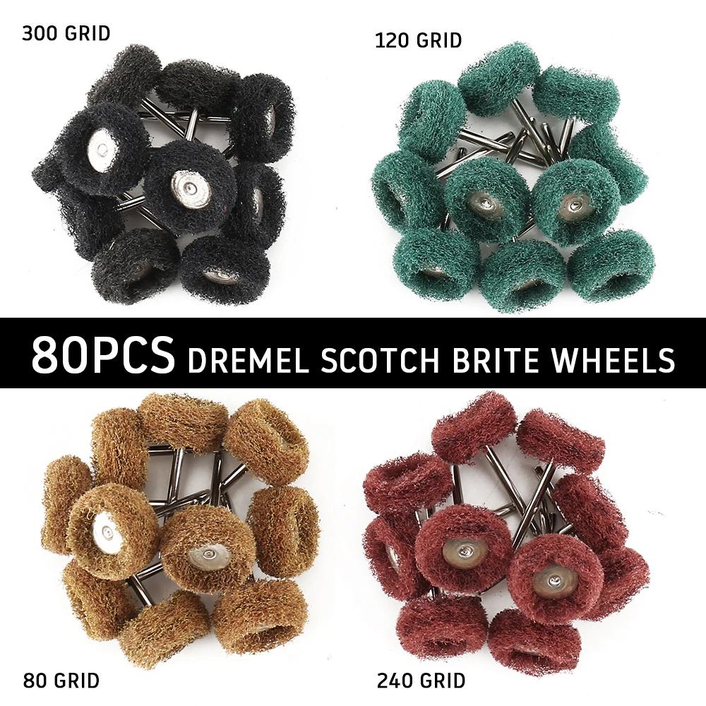 Mini perceuse, brosse Abrasive, roue de polissage en Fiber de Nylon, tige de 3mm pour accessoires Dr