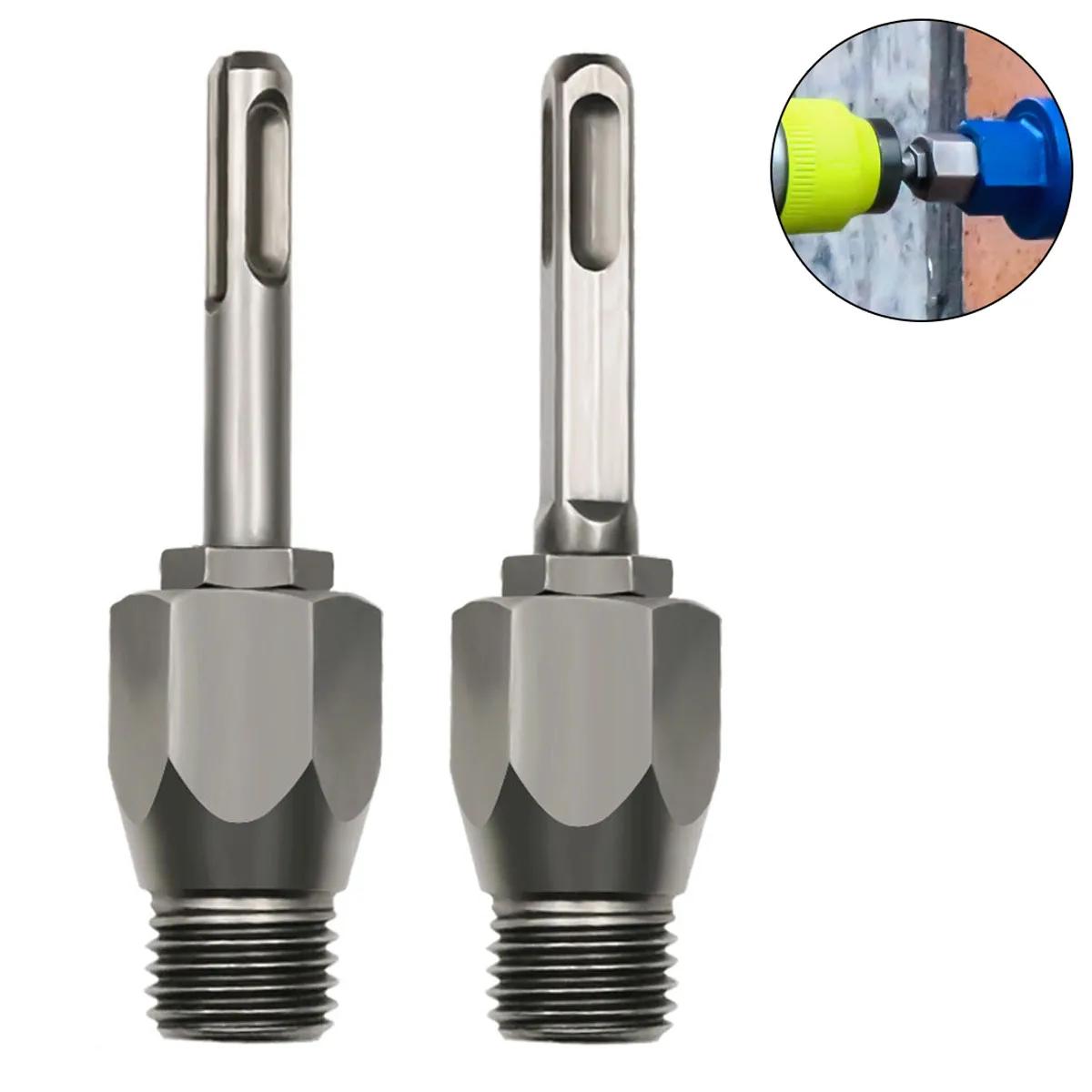 Adaptateur de perceuse électrique SDS Plus 13 mm avec tige de connexion M22 pour foret diamanté à qu