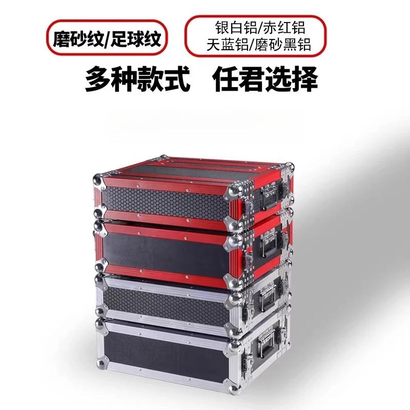 Boîtier de rack pour récepteur de microphone sans fil 2U 3U, Flight case en alliage d'aluminium pour