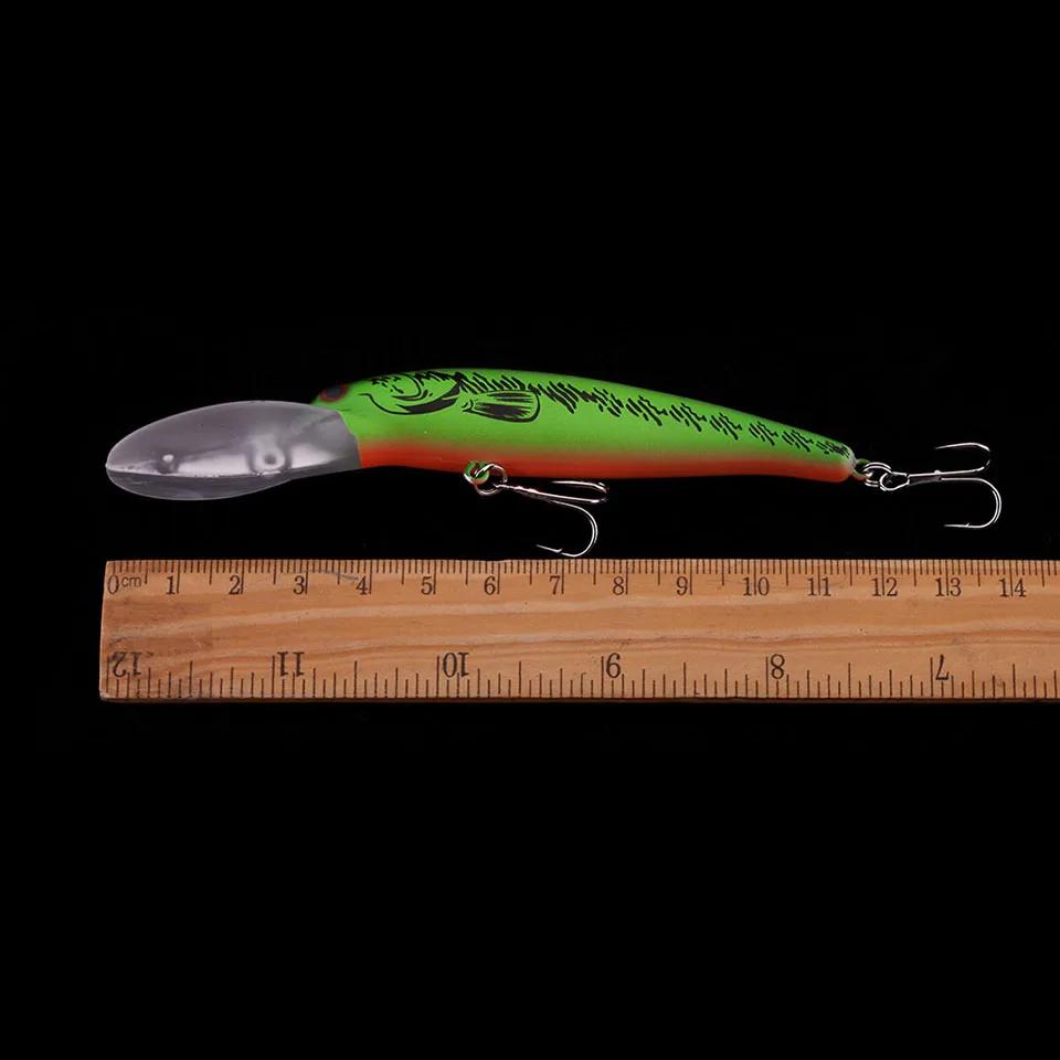 WALK FISH 1 pièces appât dur 115mm 11.6g qualité méné leurre de pêche manivelle Wobble profondeur 3-