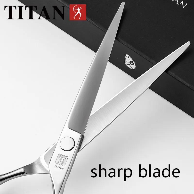 Titan ciseaux à cheveux professionnels coupe amincissante ciseaux à cheveux de barbier ciseaux de co