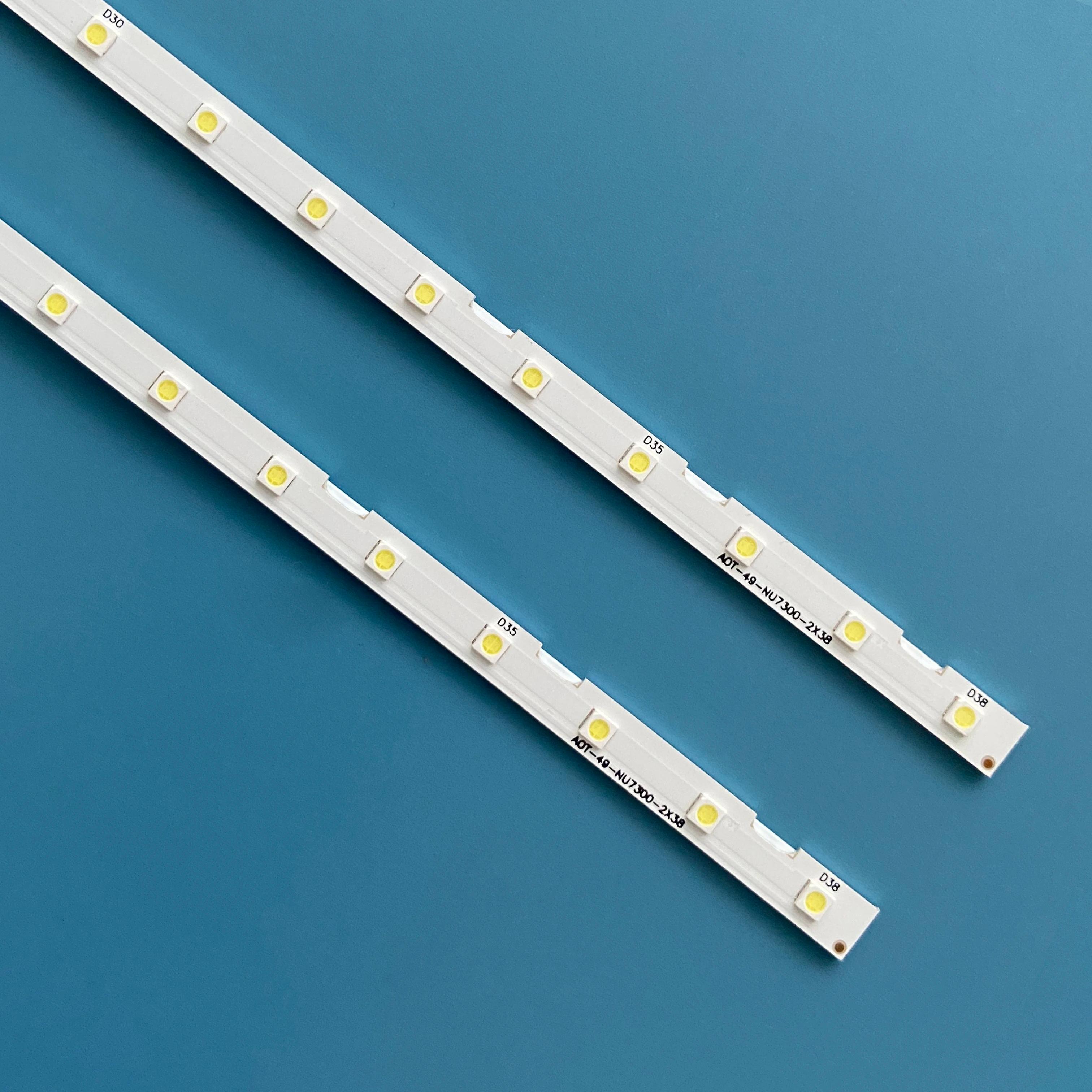 Bande de rétroéclairage LED UE49NU7100 49NU7300 UA49RU7300K BN96-45953A BN96-45953B AOT_49_NU7300_NU