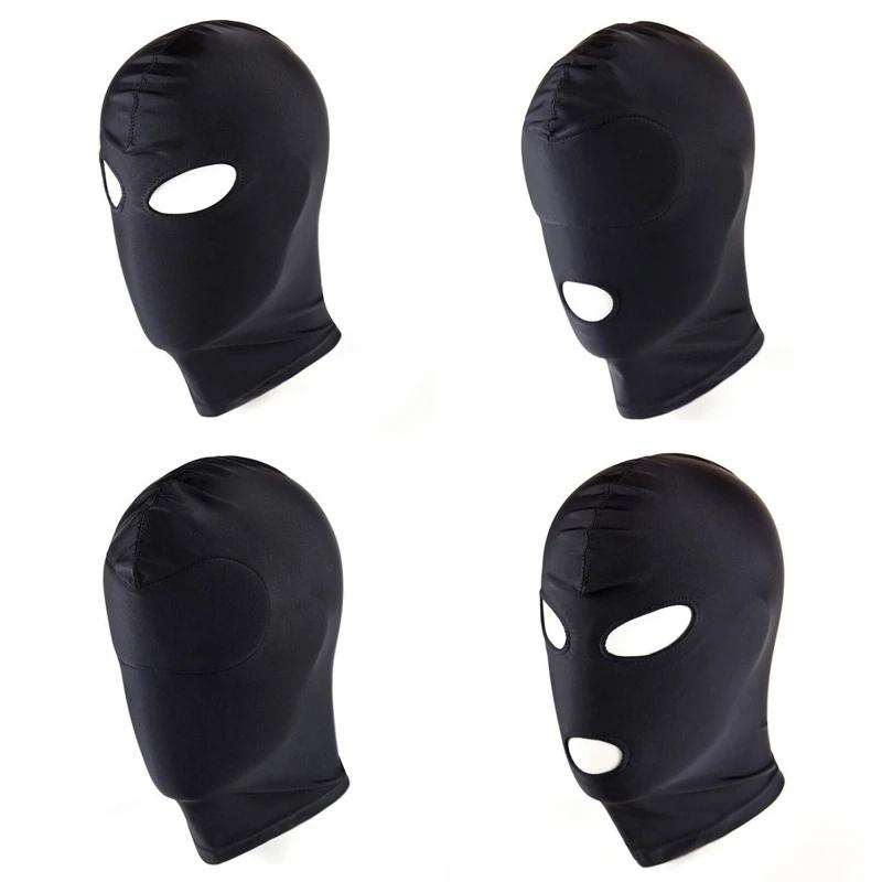 Role for Play Cagoule Chapeau 3 trous Masque ski exposé Masque complet Chapeau pour A