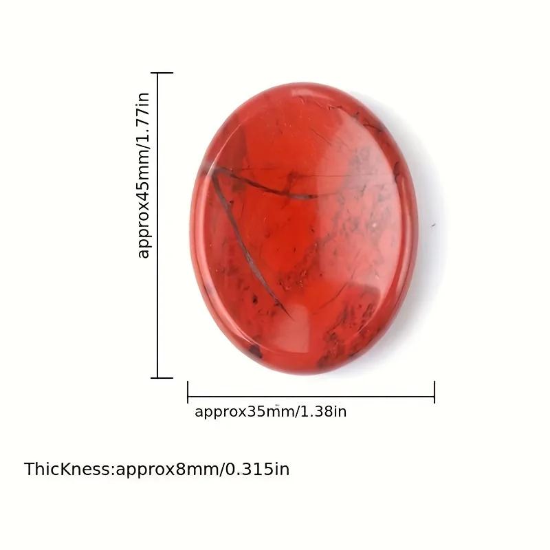 Pierre de souci améthyste Quartz Rose sculptée à la main pierre à pouce poche méditation ovale crist
