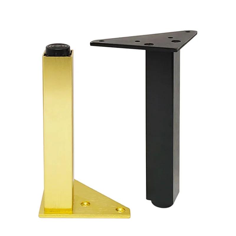 4 pièces pieds de meubles réglables pied de support en métal pour Table basse armoire chaise canapé-