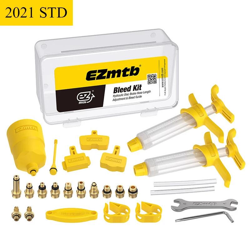 Kit de purge d'huile de frein à disque hydraulique de vélo, outils Ezmtb 2022 PRO pour SHIMANO, SRAM