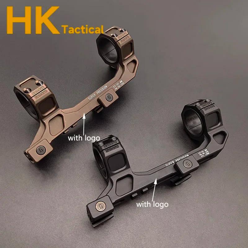 Support tactique GEISS Airsoft en porte-à-faux métallique, support de portée de 25.4mm 30mm avec niv