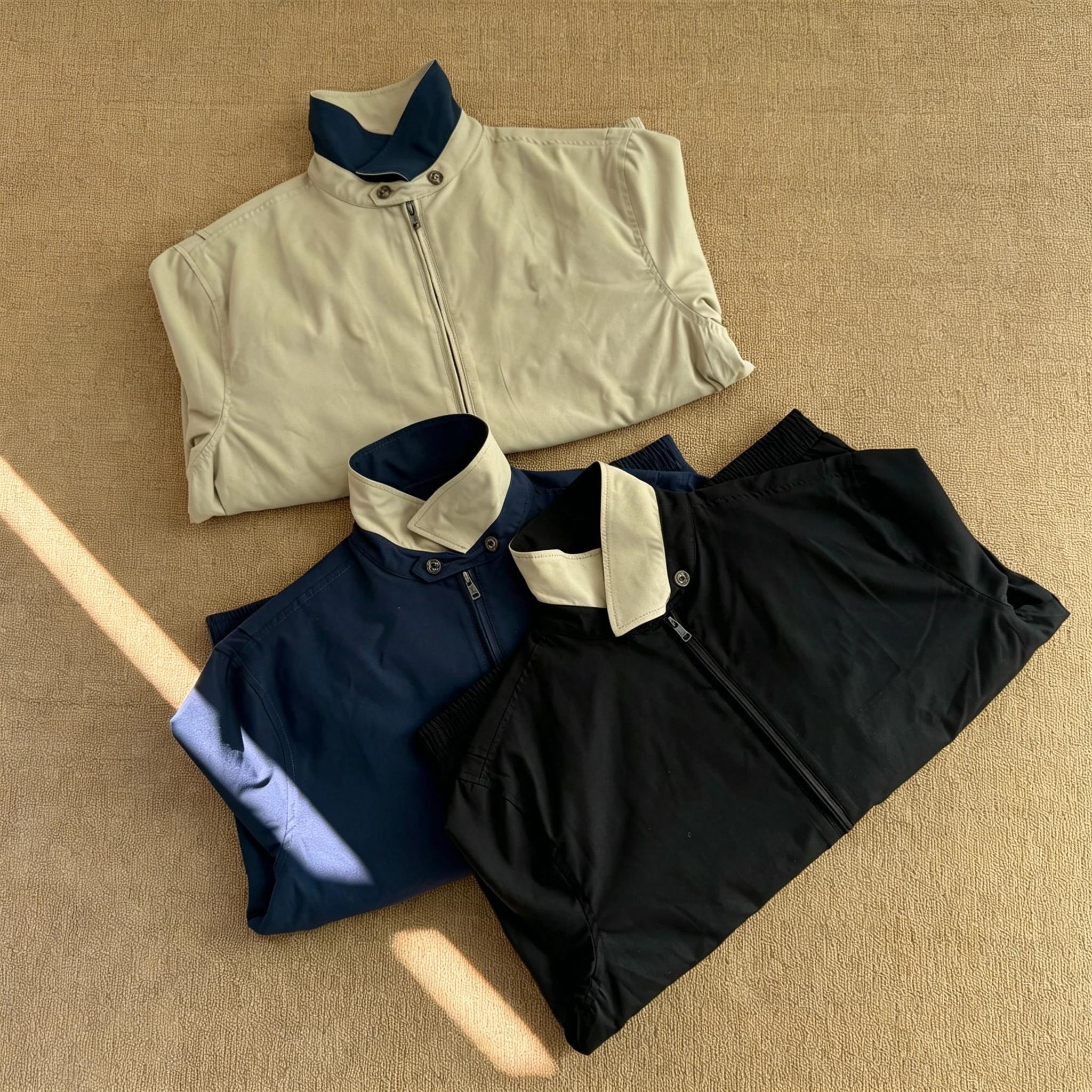 Vestes et manteaux légers pour hommes, vêtements pour hommes, veste polo, veste unisexe style old mo