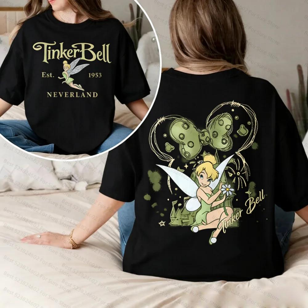 Chemise rétro Disney Tinker Bell Comfort Colors, t-shirt Tinkerbell 1953 Neverland Peter Pan, t-shir