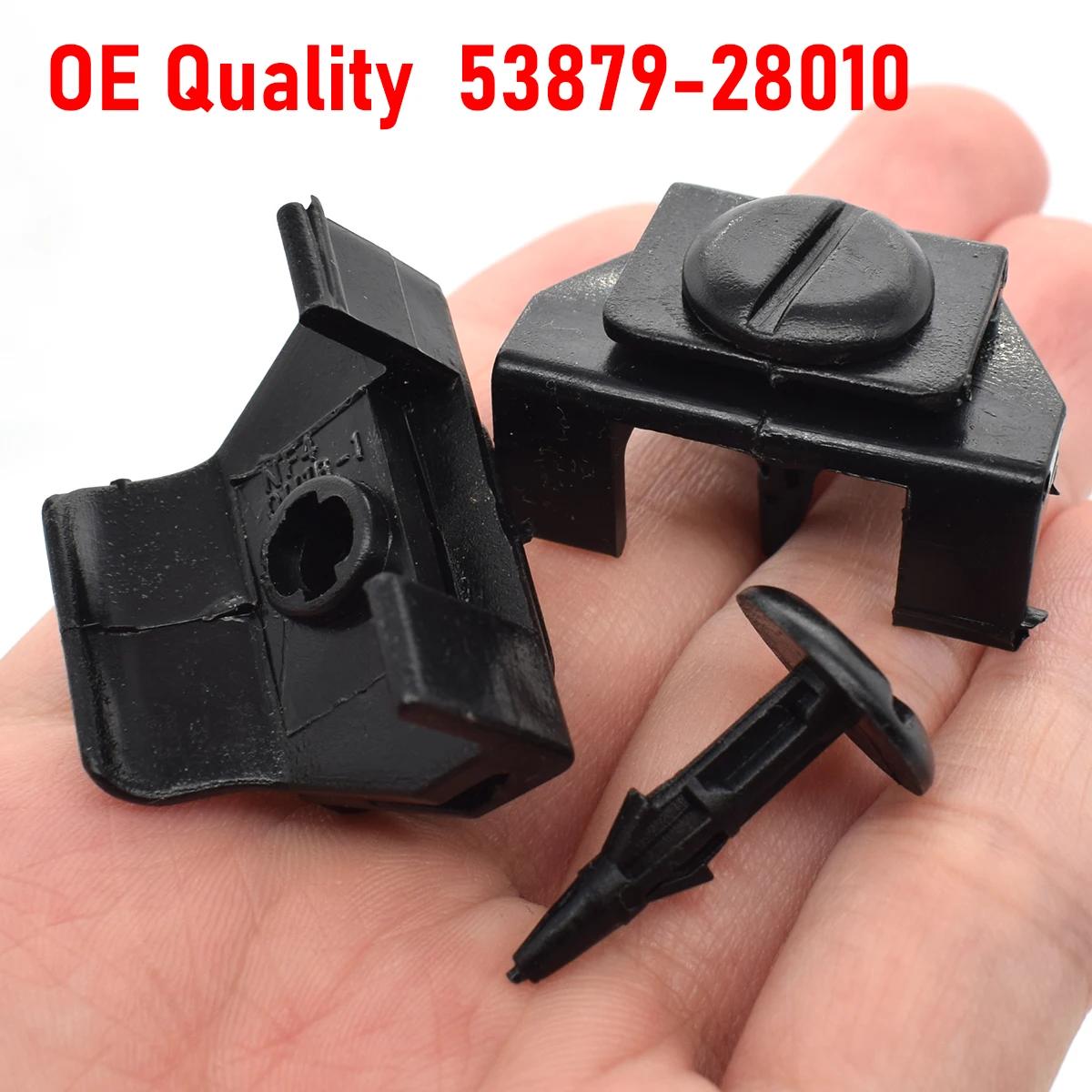 Kit de clips de couverture de pare-chocs de garde-boue avant de voiture, 20 pièces, 53879 – 28010 53