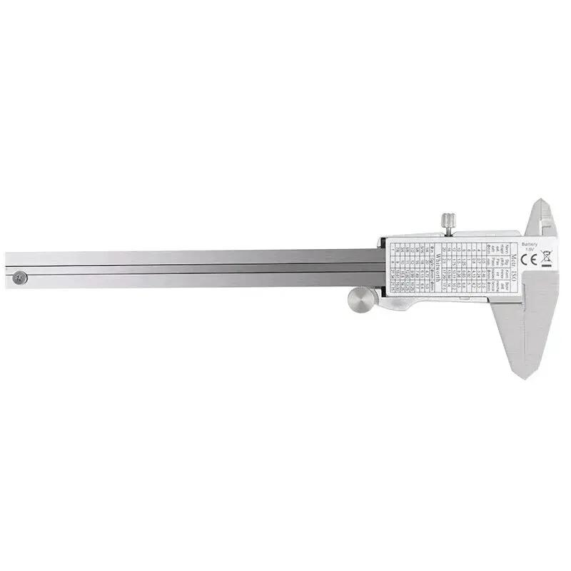 ET50 150mm Numérique Caliper En Acier Inoxydable Fraction/MM/Pouces 0.01mm Haute Précision pour Comp