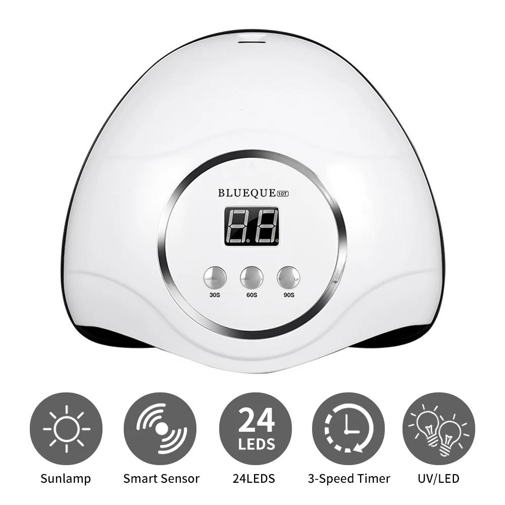 Lampe à ongles professionnelle LED manucure lampe UV sèche-ongles pour Gel UV LED Gel Machine à ongl