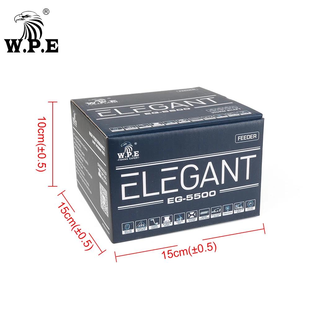 W.P.E EG moulinet de pêche Spinning 4500 5500 7 + 1 BBS 4.6:1 rapport de vitesse chargeur moulinet d