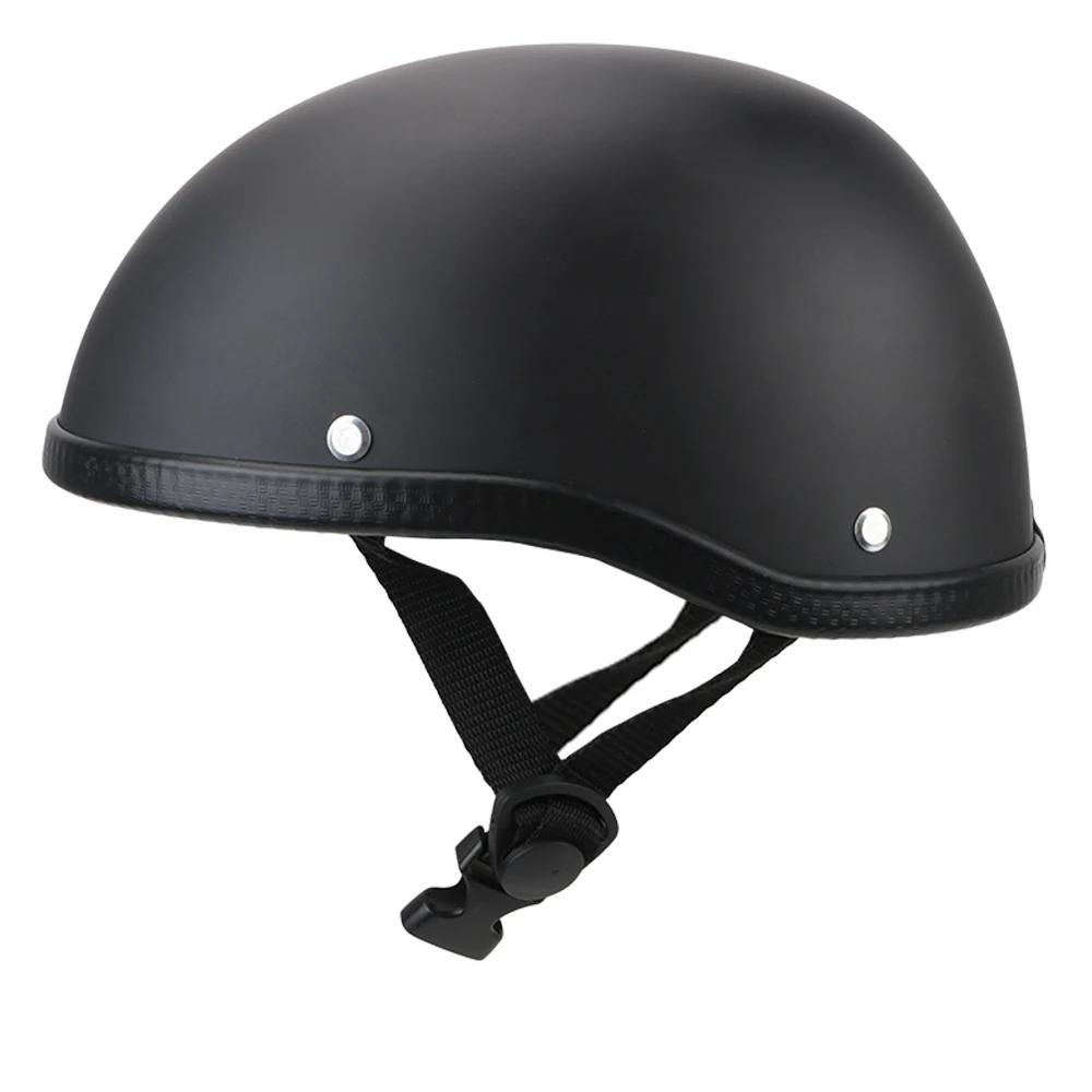 Casque de moto unisexe, protection de sécurité pour cyclisme, demi-visage, rétro, Vintage, ultralége