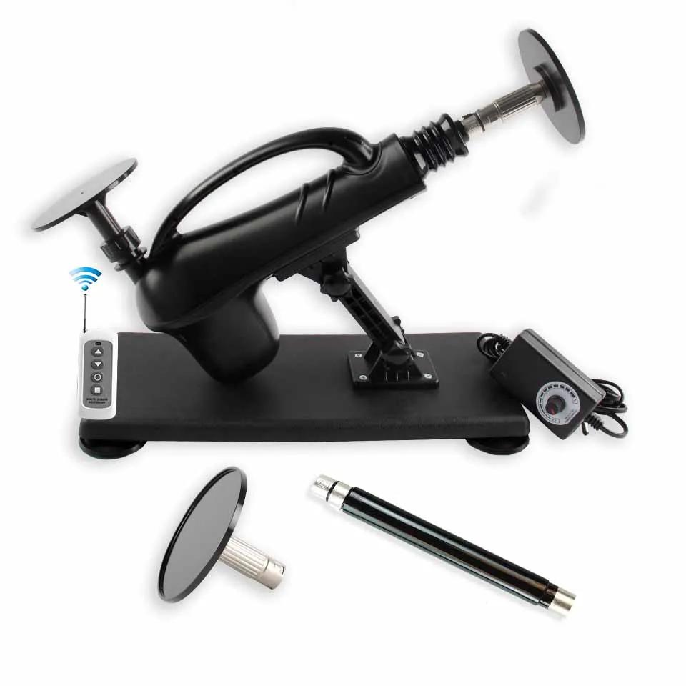 Machine sexuelle automatique avec gros gode pour femmes, Machine d'amour, pistolet de pompage de Mas
