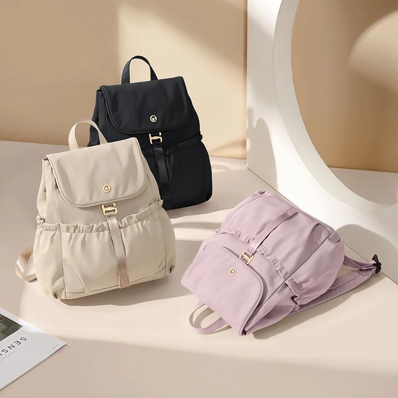 GOLF-Sac à dos pour femme, sac à dos pour femme, compartiment pour ordinateur portable, plusieurs po