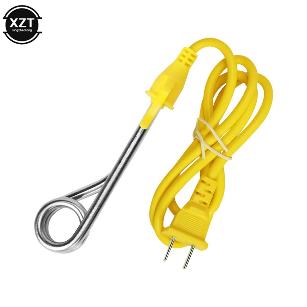 220V 600W Mini chauffe-eau électrique en acier inoxydable chauffage Portable dortoir tasse de voyage