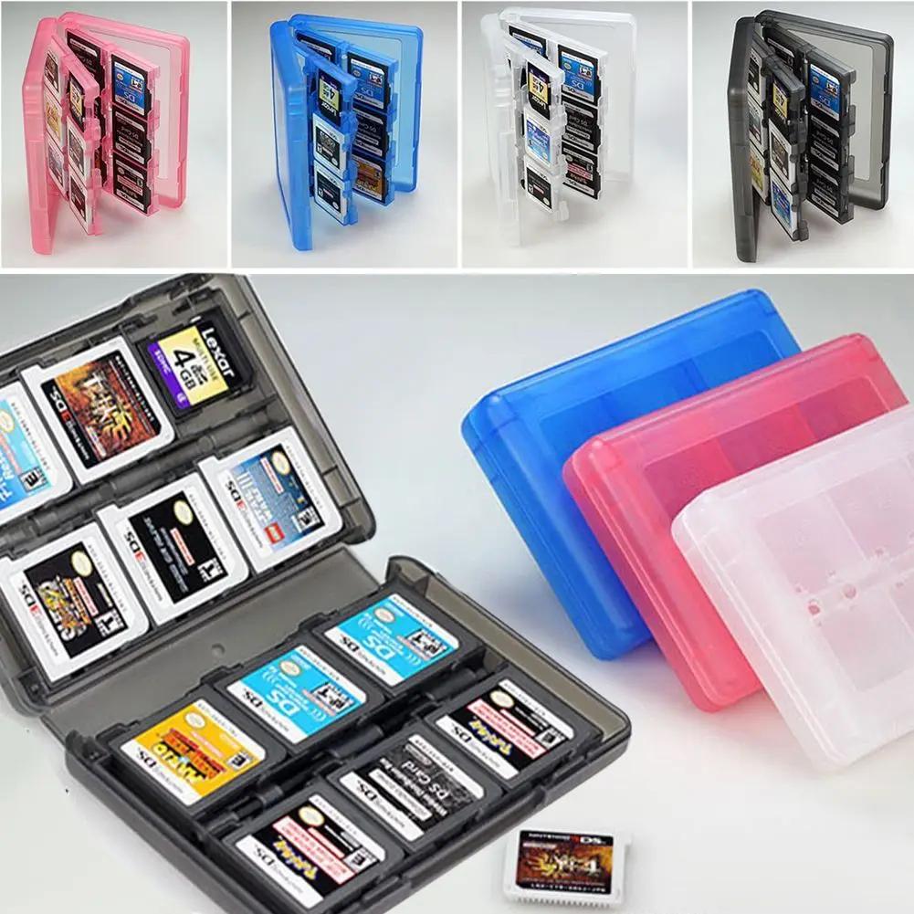 Étui pour cartes de jeu 28 en 1, Compatible avec Nintendo NEW 3DS / 3DS / DSi / DSi XL / DSi LL / DS