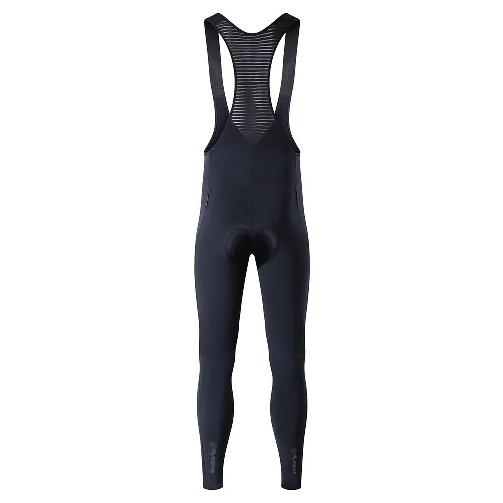 Ykywbike hommes hiver thermique polaire cyclisme cuissard collants VTT Ykk fermeture éclair cyclisme