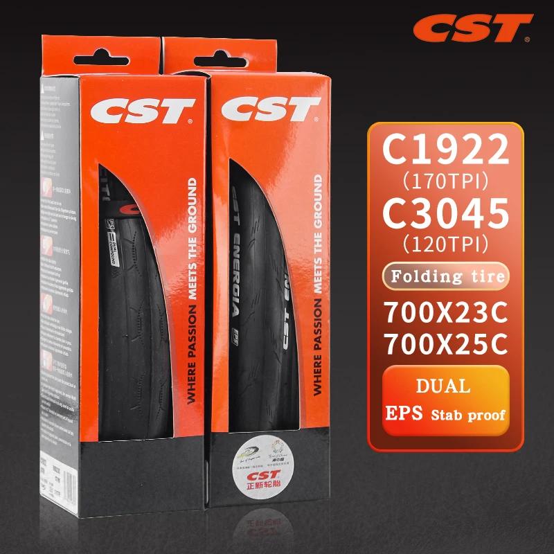 Pneu de vélo de route CST ENERGIA, C1922, 700C, C3045, pneu pliable anti-crevaison, 700 x 23C, 25C,