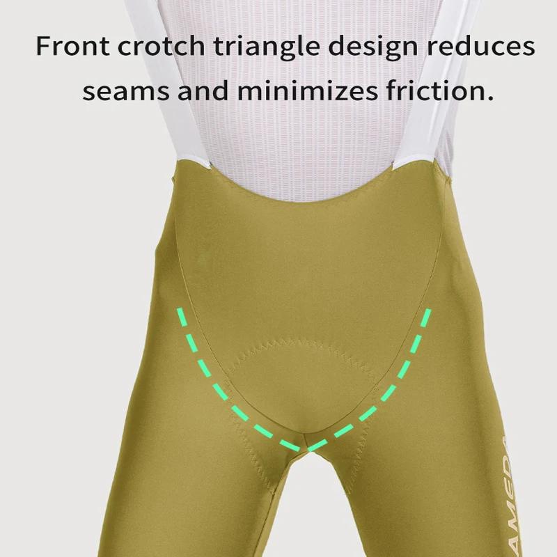 LAMEDA-Bavoirs de cyclisme professionnels pour hommes, collants de vélo de route, pantalons courts d