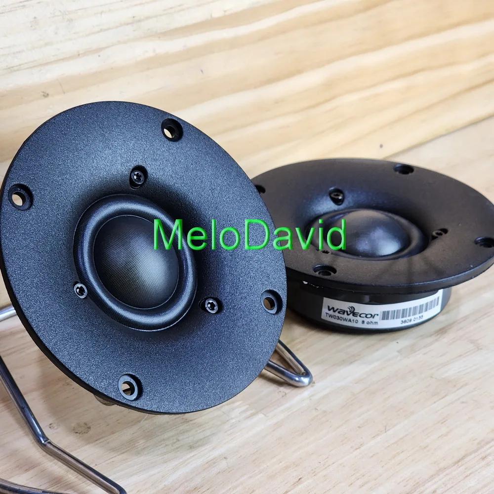 Tweeter à dôme en soie Warecor TW030WA10 WA22 (30 mm 1,2 pouce) 8Ω panneau de 104 mm